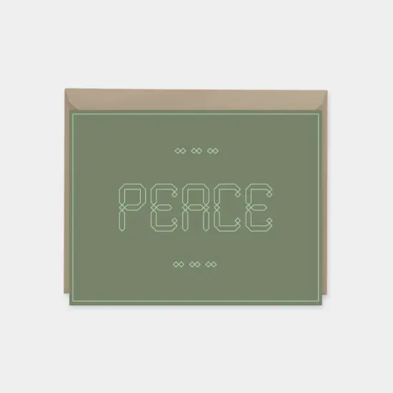 Peace Cards, Moroccan Design Card Set, {1}