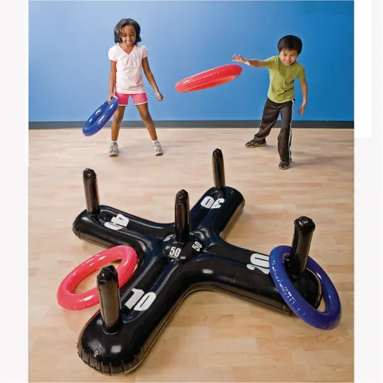 Jumbo Inflatable Ring Toss {3}