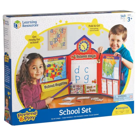 Pretend & Play&reg; School Set w/US Map {2}