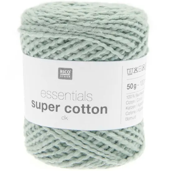 Rico Essentials Super Cotton DK - 100% Cotton - #020 Sage {1}