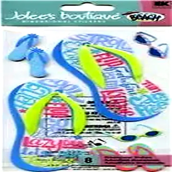 Jolee's Boutique Flip Flop Dimensional Stickers {1}