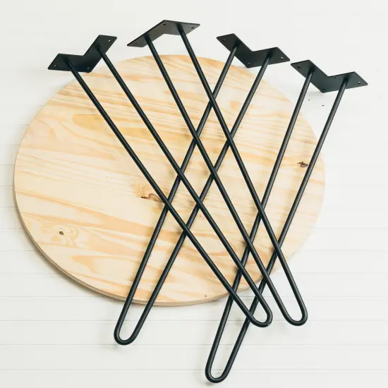 28" Metal Hairpin style legs (set of 4) {2}