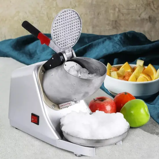 Ice Shaver Machine Snow Cone Maker Shaved Ice 143 lbs Electric Crusher Shaving {2}