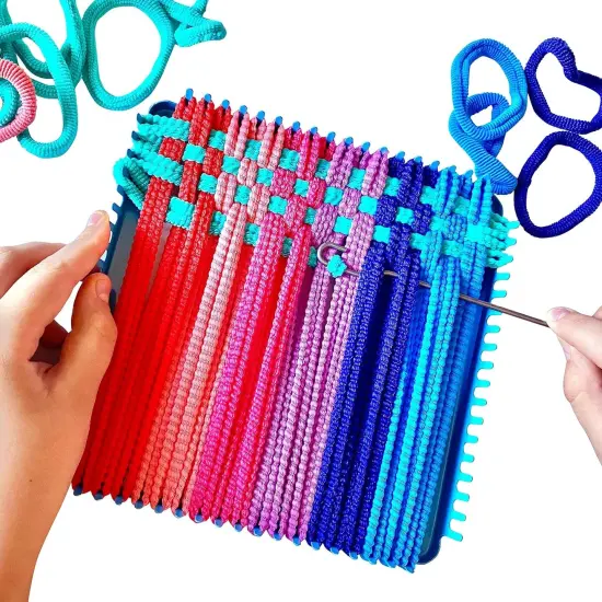 Make Your Own Potholders Weaving Loom Kit Arts and Crafts Kit for Kids Girls and Boys Ages 6 7 8 9 10 11 12 13 Years Old and Up Loom Refill {5}