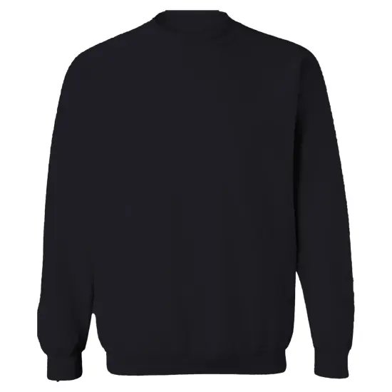 Bayside&reg; Union Made Crewneck Sweatshirt Navy {1}