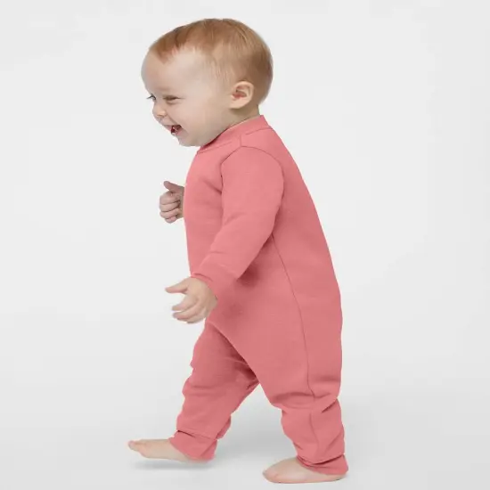 Rabbit Skins&reg; Infant Fleece One-Piece - 4447 Red {4}