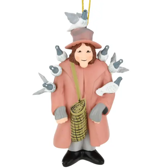 Tree Buddees NYC Central Park Bird Pigeon Lady Christmas Ornament {1}