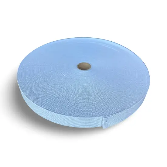 FabricLA 1" Elastic Strap | 1 Inch Elastic for Sewing Waistband | Black Knitted Elastic Bands for Crafts 5, 10 or 50 Yards - Made in USA - White or Black {7}