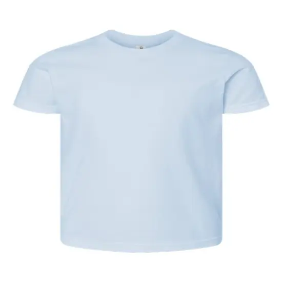 Tultex&reg; Youth Fine Jersey Crew Neck Short Sleeve T-Shirt Baby Blue {1}