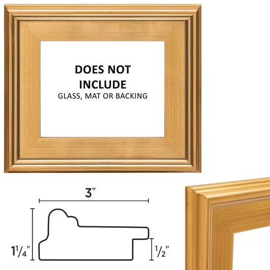 Creative Mark Plein Air Wooden Picture Frame - Professional Single Frame for Art Panels, Stretched Canvas, Pictures | Glass and Backing not Included {7}