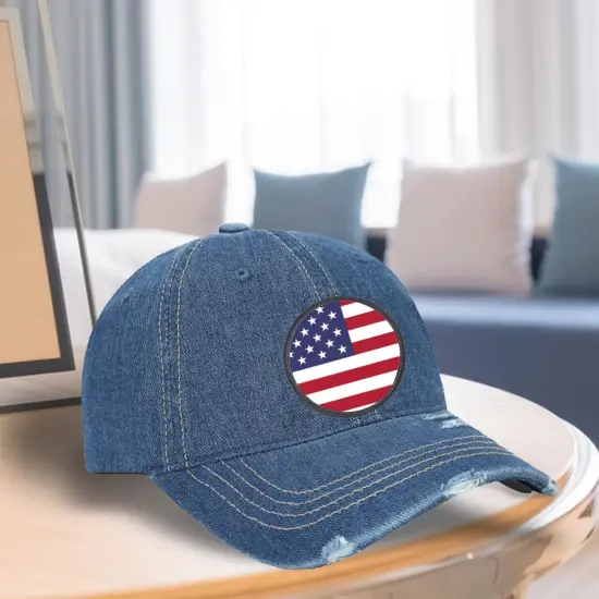 30 Pieces Sublimation Patches - Iron On Blank Patches for DIY Crafts Hats Caps Backpack Uniforms (Round / 30PCs) {3}