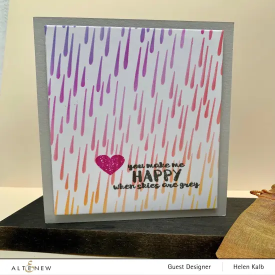 Thunderstorm Stencil {4}