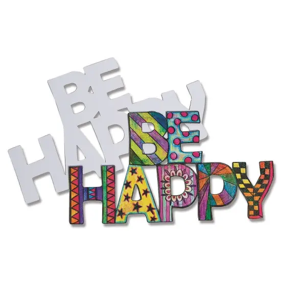 Color-Me&trade; Be Happy Magnets (Pack of 12) {3}
