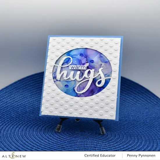 Playful Circles 3D Embossing Folder {5}