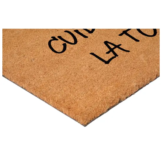 Cuidado Con La Toxica Spanish Doormat {5}