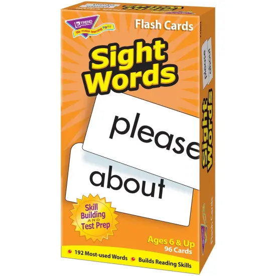 Sight Words Skill Drill Flash Cards, 3 Packs {6}