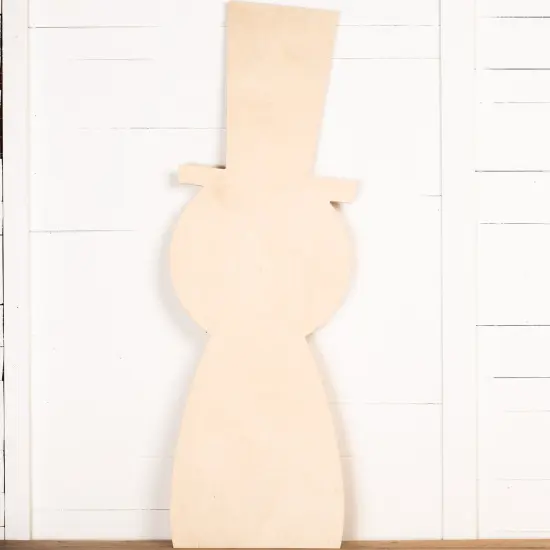 57" Snowman Porch Sign {1}