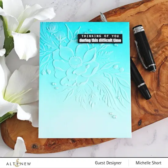 Cheerful Bloom 3D Embossing Folder {5}
