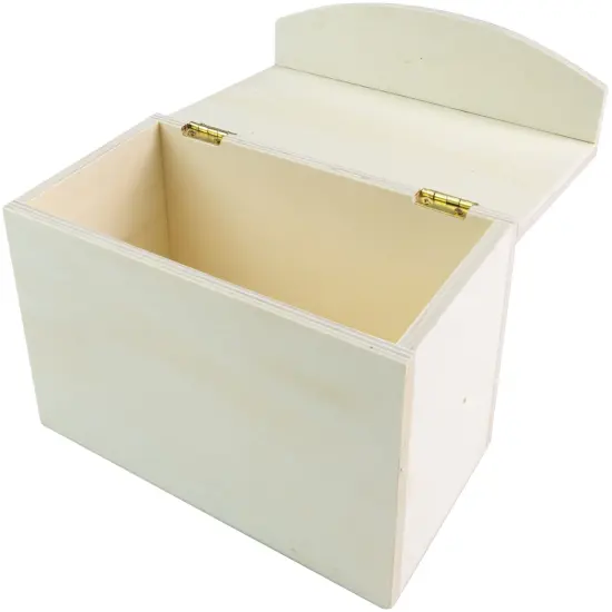 CousinDIY Unfinished Wood Foldover Storage Box-8"X4.5"X4.5" {3}