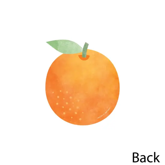 Big Dot of Happiness Little Clementine - Decorations DIY Orange Citrus Baby Shower or Birthday Party Essentials - Set of 20 {4}