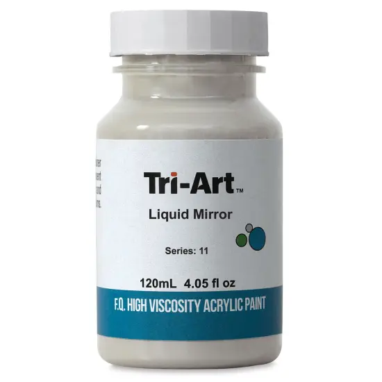 Tri-Art High Viscosity Artist Acrylic - Liquid Mirror, 120 ml jar {1}