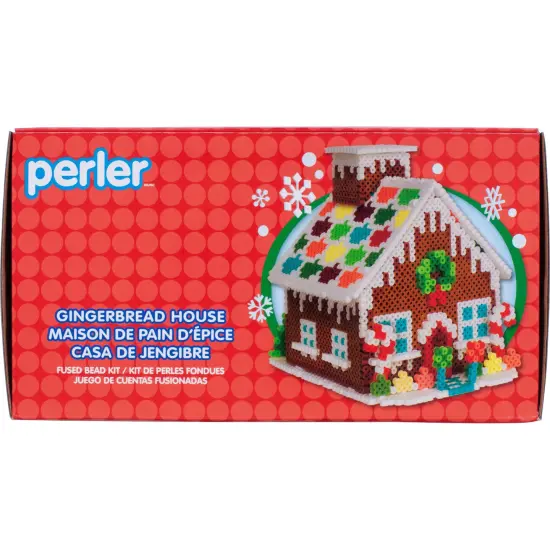 Perler Fused Bead Kit-Gingerbread House {6}