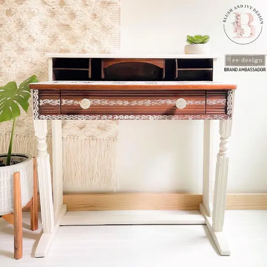 Redesign Decor Stamp - Bohemian Florals - 12"x12" (6 pcs) {4}