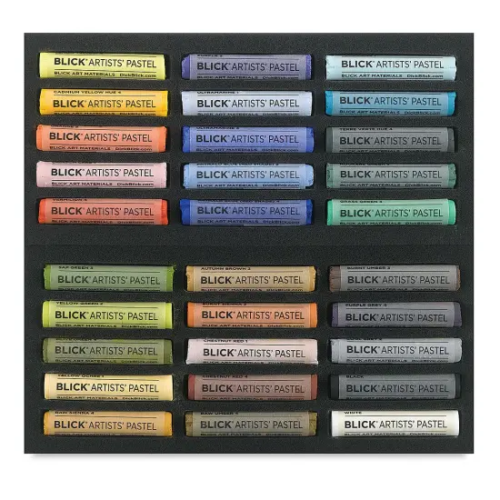 Blick Artists' Soft Pastel Set - Landscape Colors, Set of 30 {2}