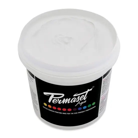 Permaset Aqua Fabric Ink - Supercover First Down White, Liter {1}