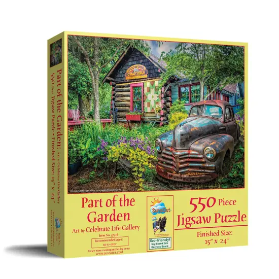 Sunsout Part of the Garden 550 pc Jigsaw Puzzle 37316 {3}
