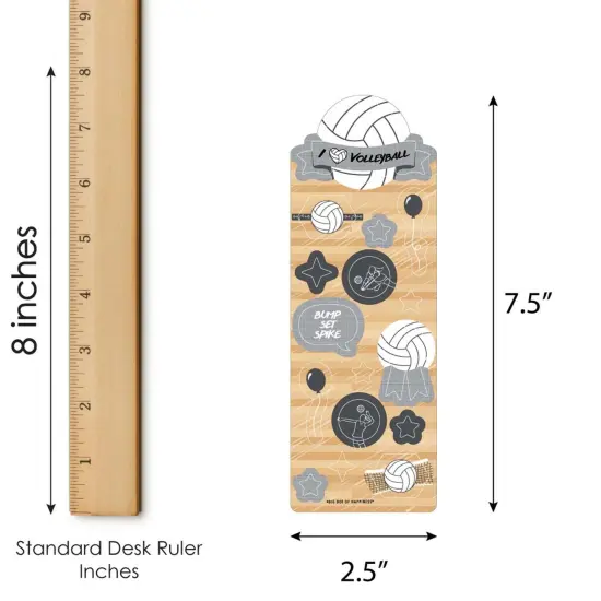 Big Dot of Happiness Bump, Set, Spike - Volleyball - Birthday Party Favor Kids Stickers - 16 Sheets - 256 Stickers {4}