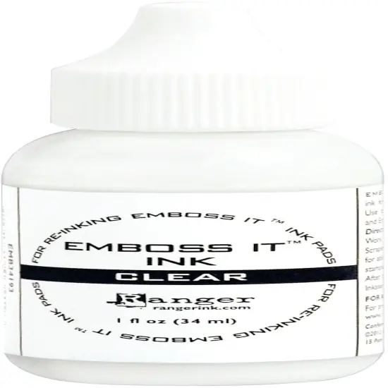 Ranger Emboss-It 1oz Reinker-Clear {1}