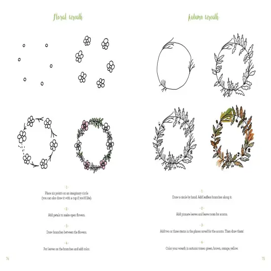 Floral Doodling Handbook {5}