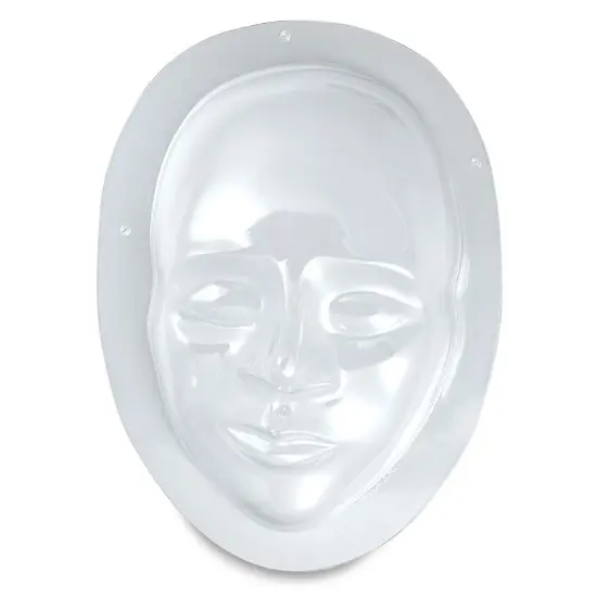 Roylco Multi-Cultural Face Forms - Plastic Forms, 5.5" x 7", Pkg of 10 {2}
