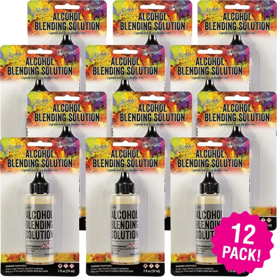 Multipack of 12 - Tim Holtz Alcohol Ink Blending Solution 2oz {3}