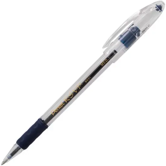 RSVP Ballpoint Pen, (1.0mm) Medium Line, Blue Ink {1}