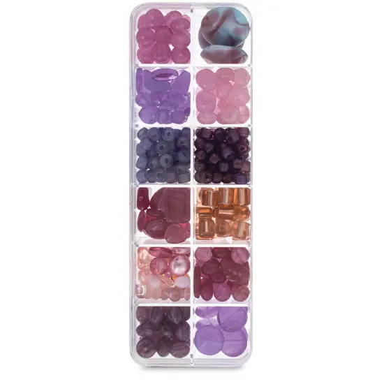 John Bead Czech Glass Bead Box Mix - Sweet Melody {1}