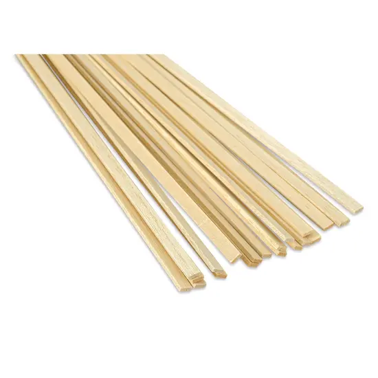 Bud Nosen Balsa Wood Sticks - 1/8" x 3/8" x 36", Pkg of 20 {1}