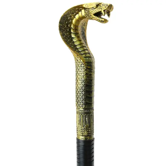 King Cobra Cane - Egyptian Style Staff or Scepter for Emperor - 1 Piece Costume Accessory Prop {2}
