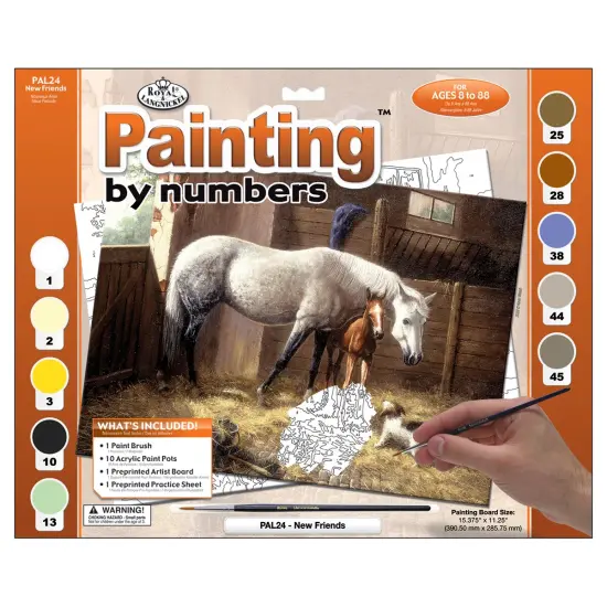Royal & Langnickel(R) Paint By Number Kit 15.375"X11.25" {1}