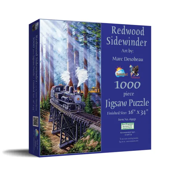 Sunsout Redwood Sidewinder 1000 pc Jigsaw Puzzle 69931 {3}