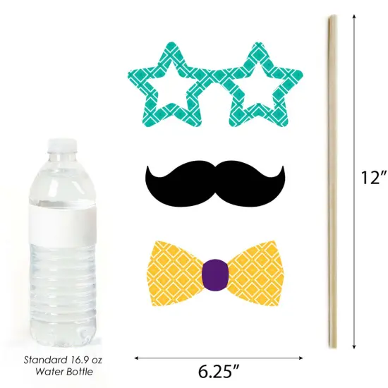 Big Dot of Happiness Happy Diwali - Festival of Lights Party Photo Booth Props Kit - 20 Count {6}