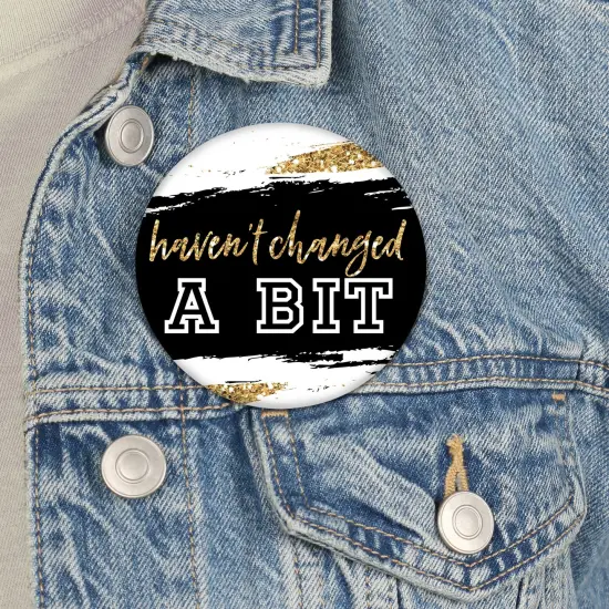 Big Dot of Happiness Reunited - 3 inch School Class Reunion Party Badge - Pinback Buttons - Set of 8 {4}