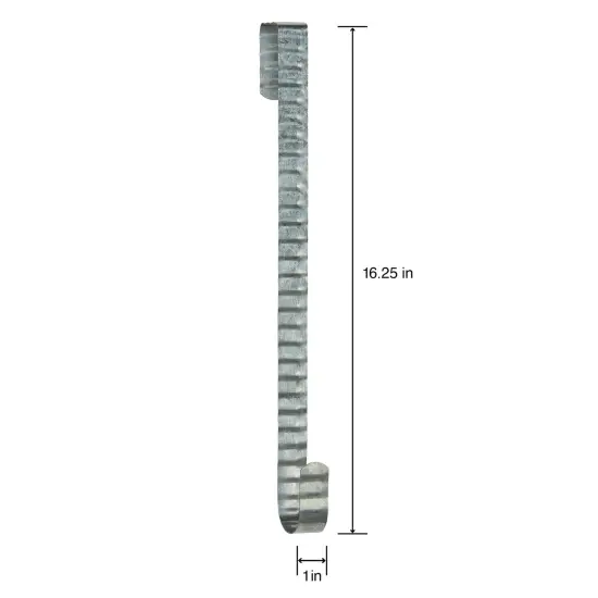 FloraCraft Aluminum Corrugate Wreath Hanger-16.25" {2}