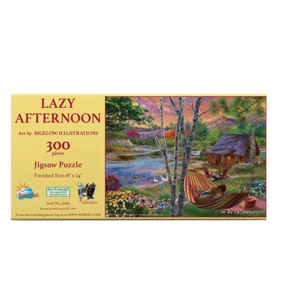 Sunsout Lazy Afternoon 300 pc Jigsaw Puzzle 31965 {4}