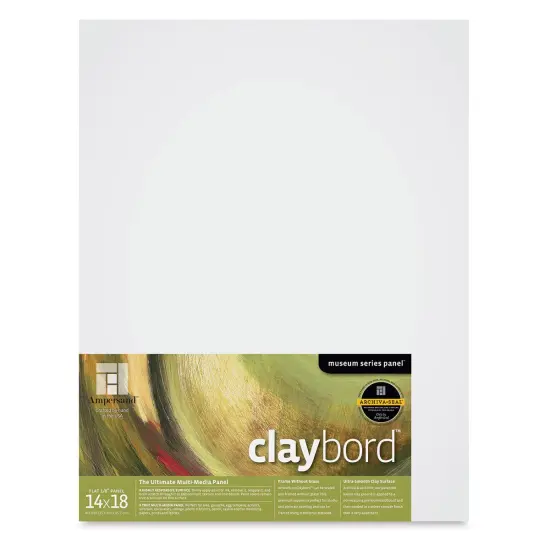 Ampersand Claybord - 14" x 18", 1/8" Flat {1}