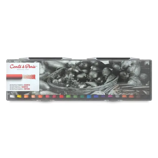 Cont&eacute; &agrave; Paris Soft Pastel Set - Assorted Colors, Set of 20 {1}