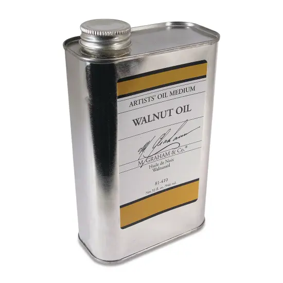 M. Graham Walnut Oil Medium - Walnut Oil Medium, 32 oz bottle {2}