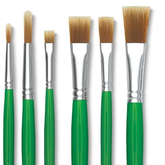 Blick Golden Nylon Brush Set - Set of 6 {2}