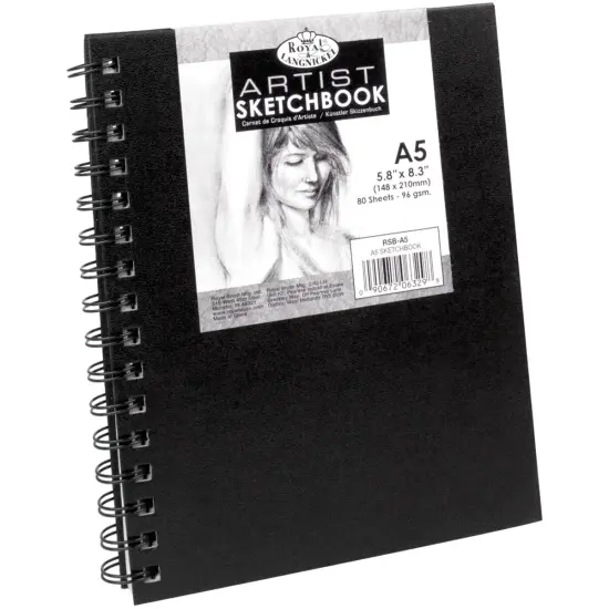 Royal & Langnickel(R) Spiral Hardcover Artist Sketchbook-5.8"X8.3" {1}